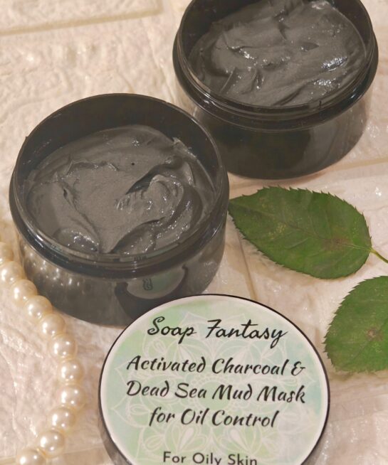 Activated Charcoal and Dead Sea Mud Face Mask